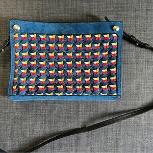 Rag and Bone suede crossbody